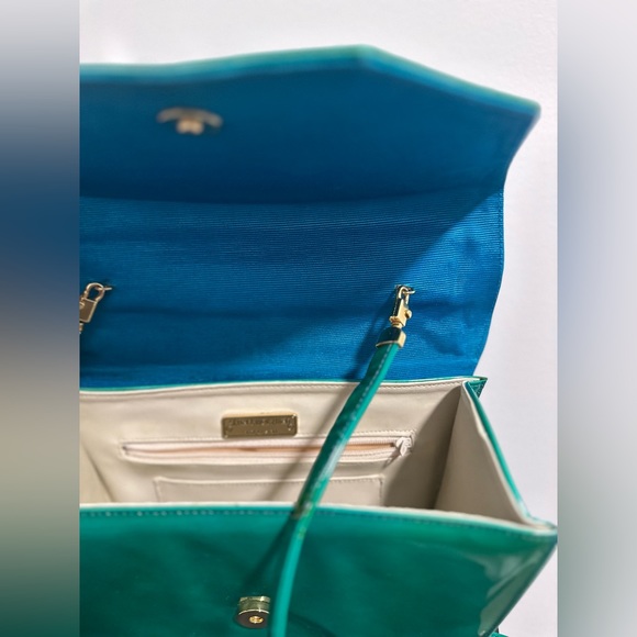 Vintage Stuart Weitzman  Green retro bag - Picture 4 of 5